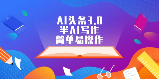 （12266期）AI头条3.0，半AI写作，简单易操作-